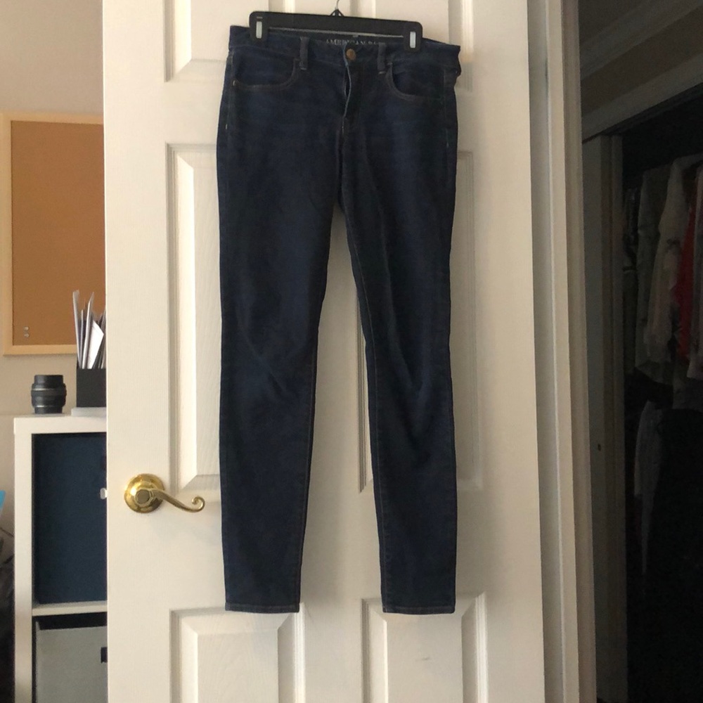 American Eagle Dark Wash Jeggings